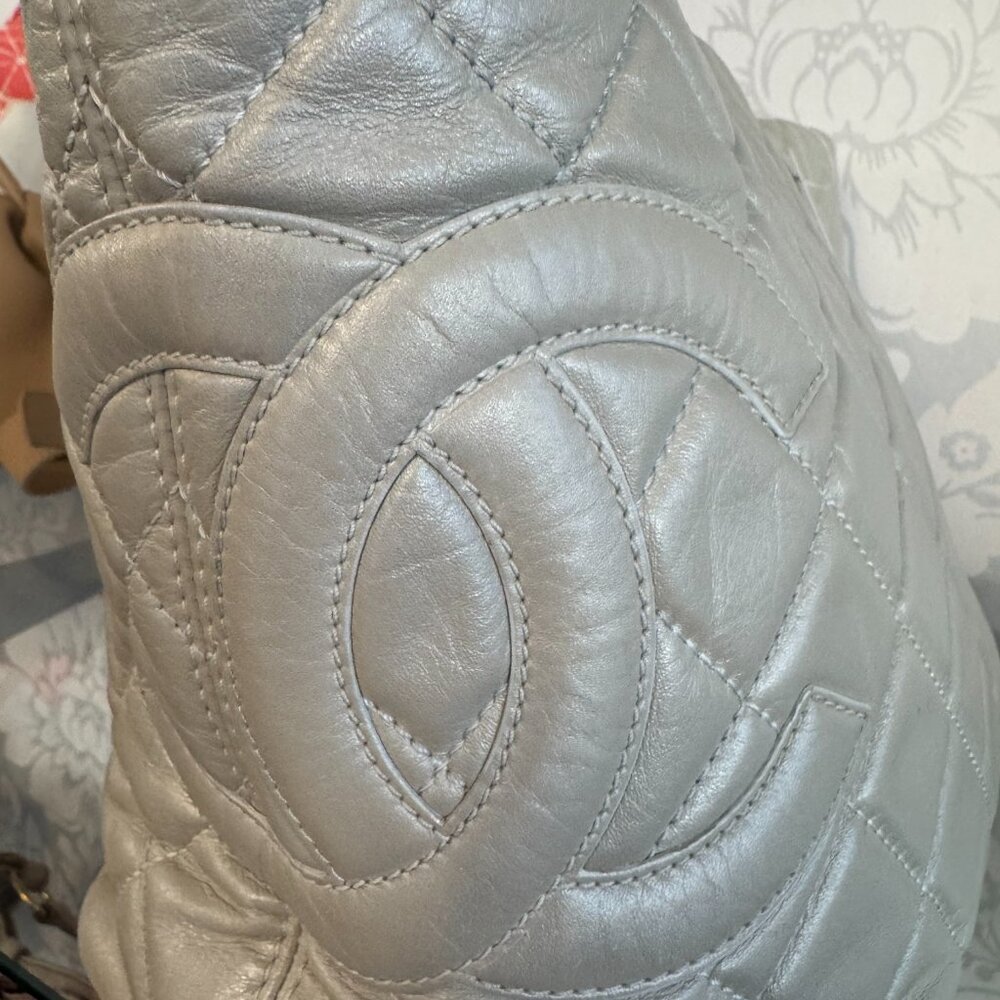 Chanel Cambon Cotton Club Chain Tote Bag - Picture 6 of 12